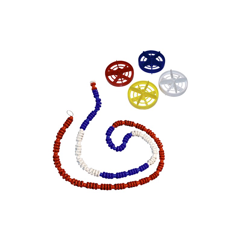 Racing Lines Moscú 25m Med Reb Og Karabinhage Multicolor