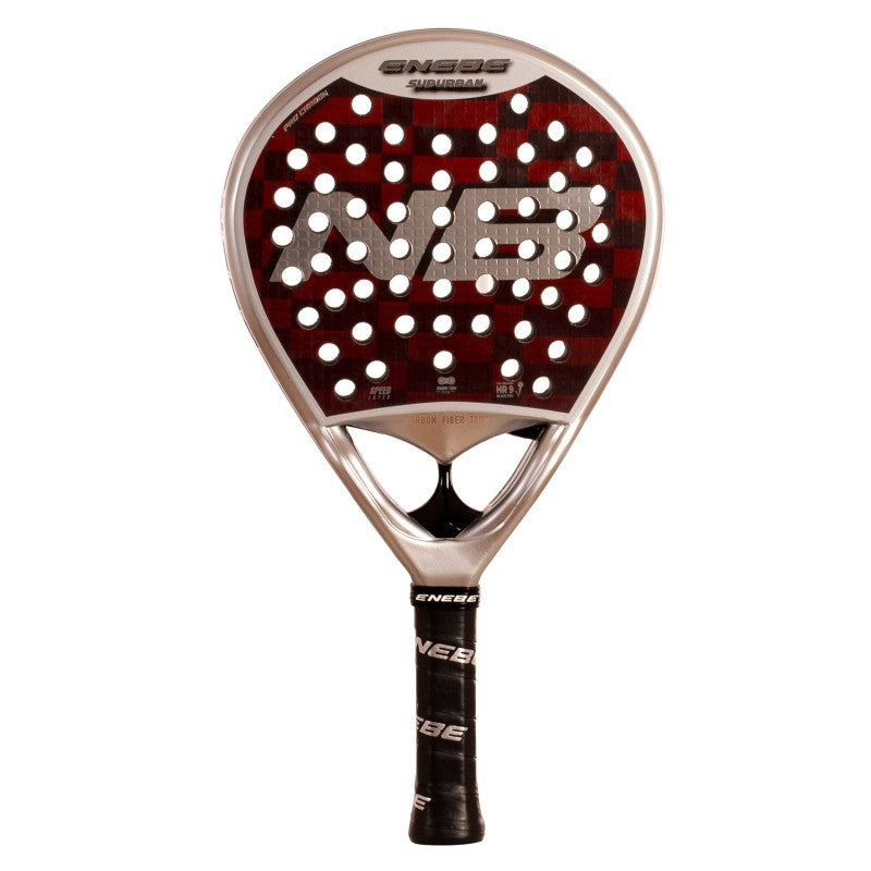 Pala Padel Enebe Suburban Rojo 12k Multicolor