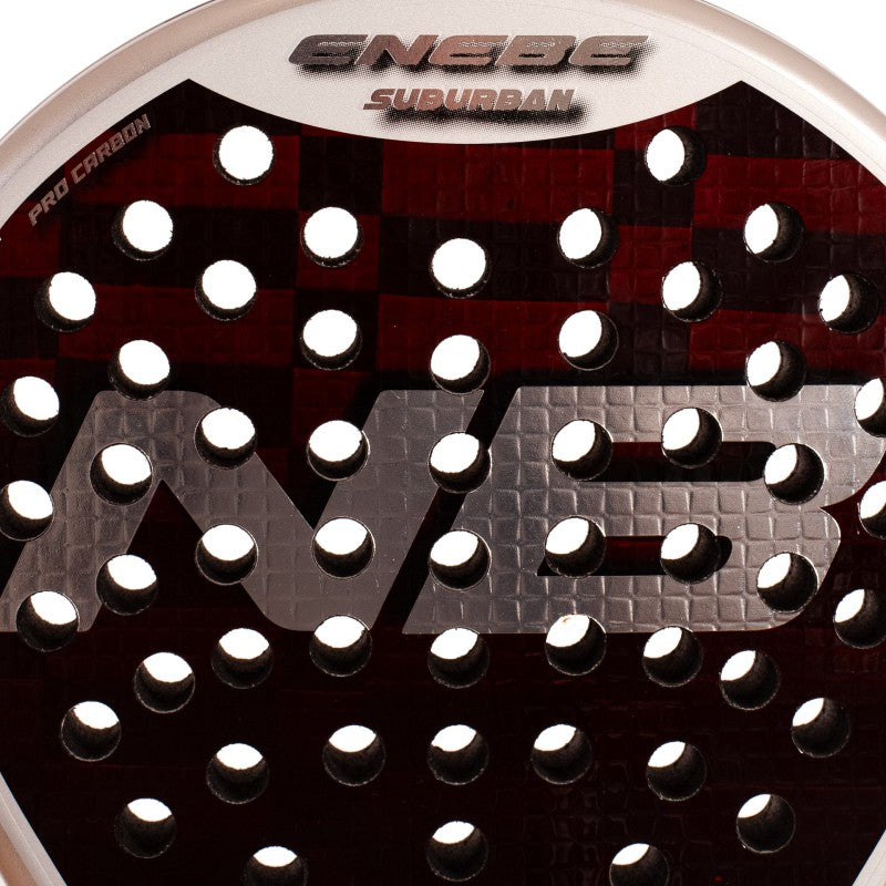 Pala Padel Enebe Suburban Rojo 12k Multicolor