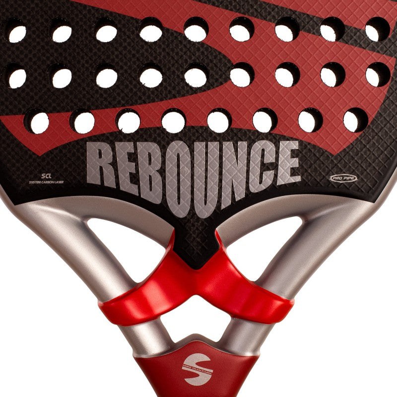 Racchetta Padel Softee Rebounce Rossa 3k Multicolor