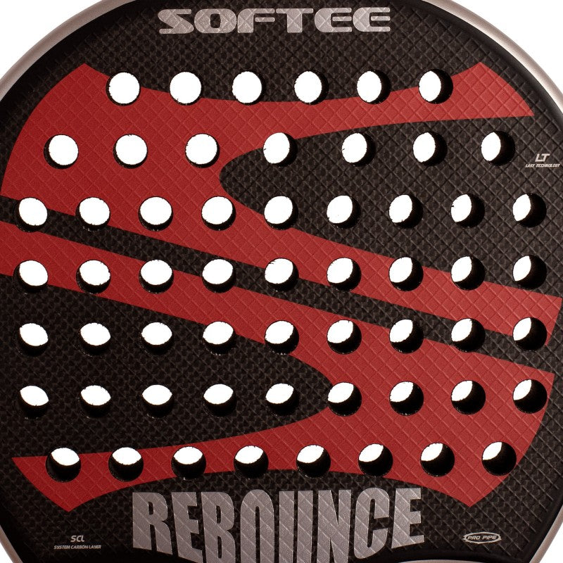 Racchetta Padel Softee Rebounce Rossa 3k Multicolor