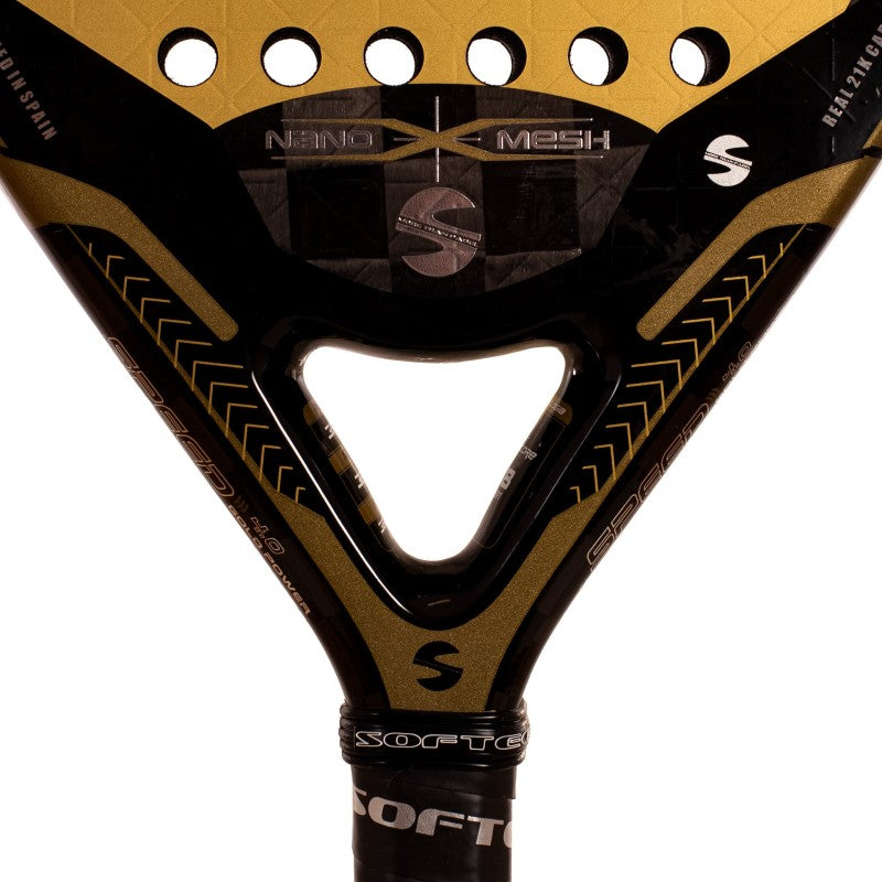 Racchetta Padel Softee Speed Gold Power 4.0 Nano Mesh Multicolor