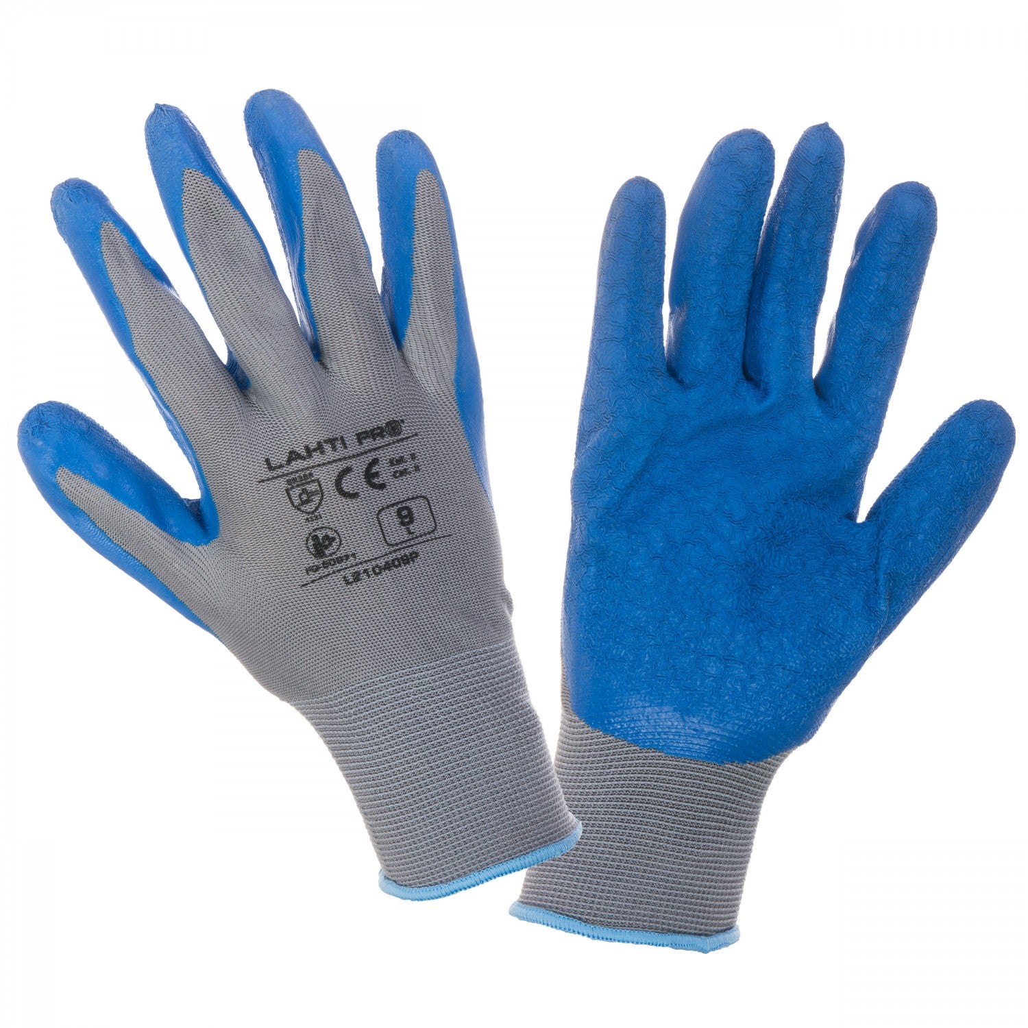 Ръкавици Latex Blue-grey L210409p Card 9 Ce Lahti