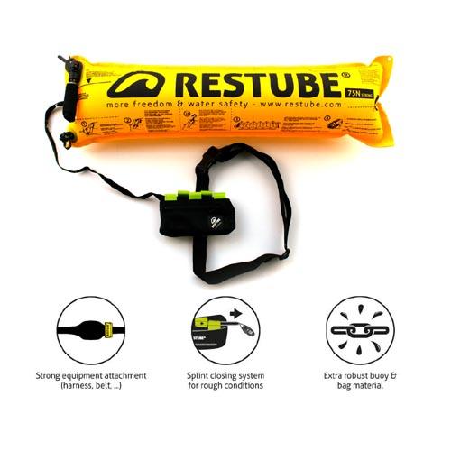 Restube Extreme | Sort/limegrøn