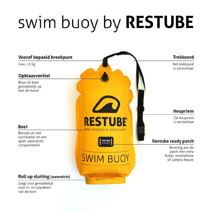 Restube Pro Swimming Buoy | Yellow