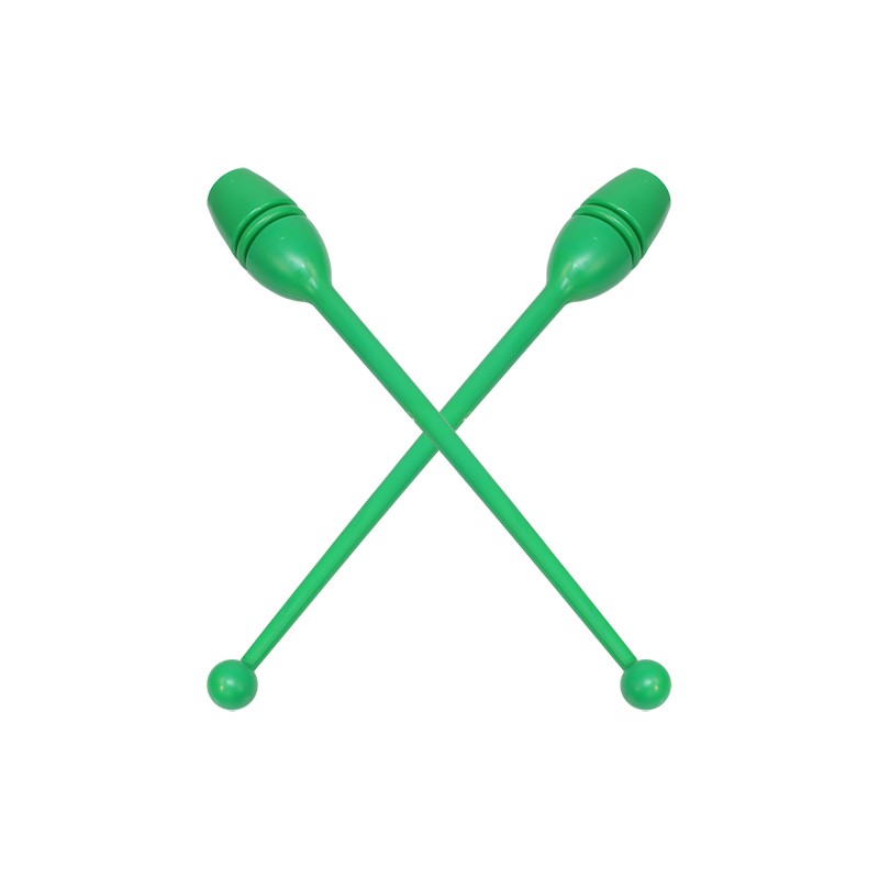 Clubs de gymnastique rythmique noirs