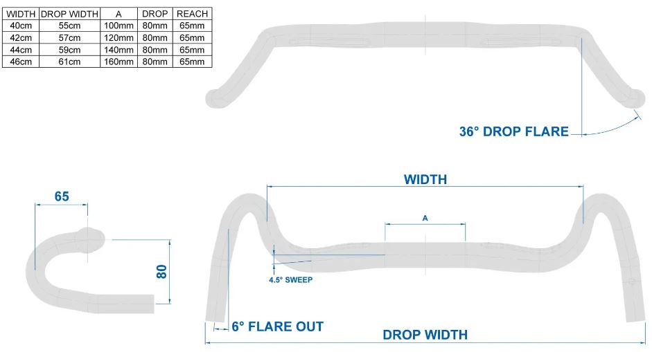 Ritchey Gravel Comp Beacon Handlebar