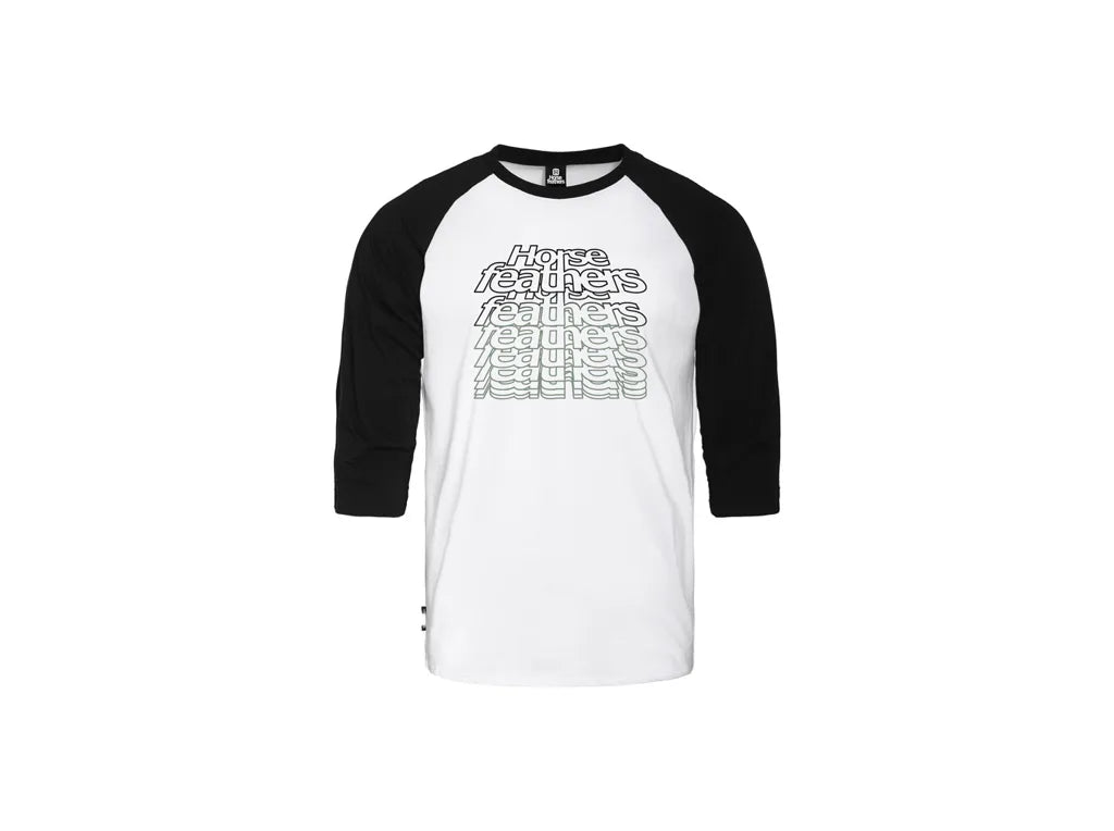 Horsefeathers Rollin Raglan Tshirt (black/taupe)