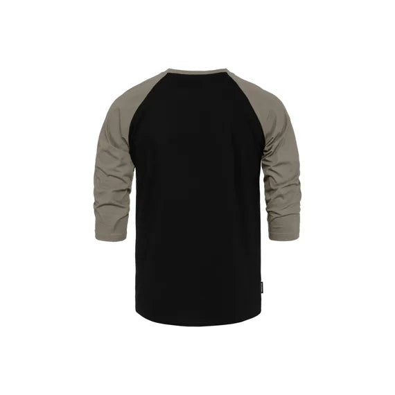 Horsefeathers Rollin Raglan Tshirt (black/taupe)