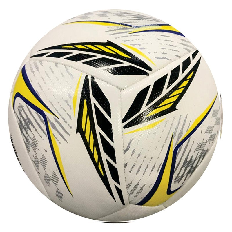 Ballon de football hybride Rox Strong blanc/jaune