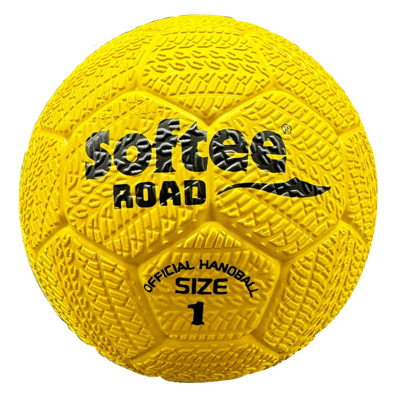 Gummi handboll boll Softee Road Multicolor