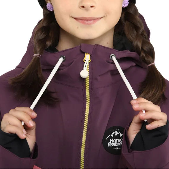 Horsefeathers Saddie Youth Jacket (prune)