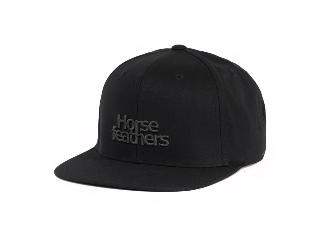 Horsefeathers Sammy Cap (all Black)