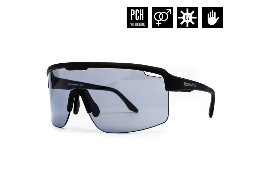 Ochelari de soare fotocromatici Horsefeathers Scorpio (negru mat/gri)