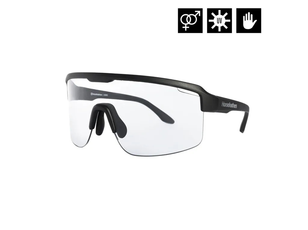 Horsefeathers Scorpio Sunglasses (matt Black/clear)