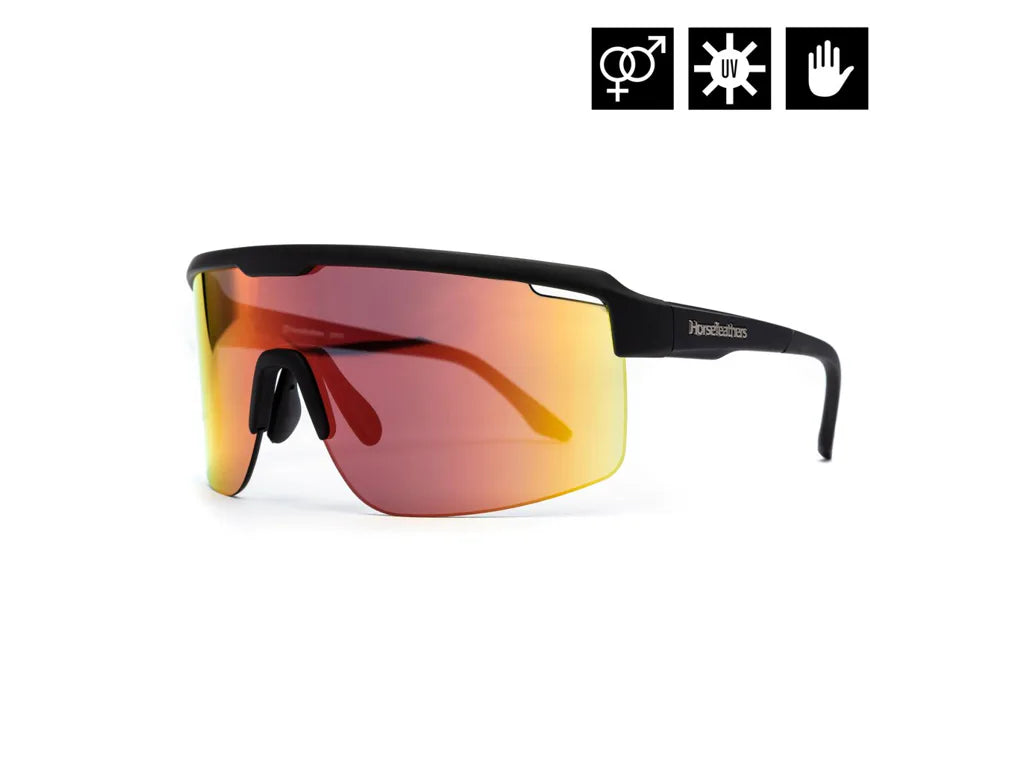 Horsefeathers Scorpio Sunglasses (matt Black/mirror Red)