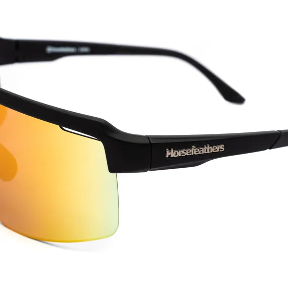 Horsefeathers Scorpio Sunglasses (matt Black/mirror Red)