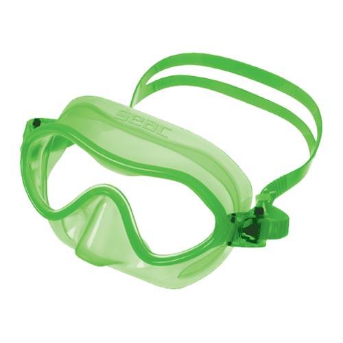 Seac Baia dykmask för barn 4-8 år limegrön**