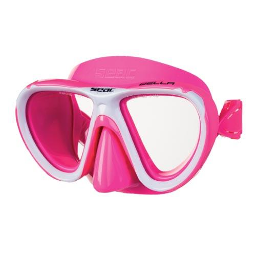 Seac Children's Diving Mask Bella Color Silicone Pink