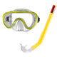 Детски комплект шнорхел Seac Marina Siltra Yellow