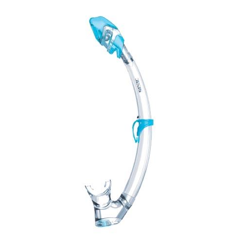 Seac Kids' Snorkel Tube Tribe Dry Top Light Blue