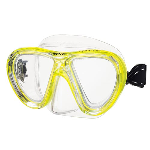 Seac Children's Diving Mask Procida Siltra Yellow