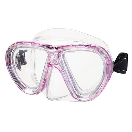 Детска маска за гмуркане Seac Procida Siltra Pink