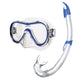 Комплект шнорхел Seac Giglio Silicone Blue