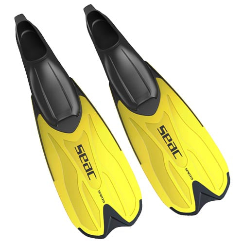 Seac Spinta Fins Yellow