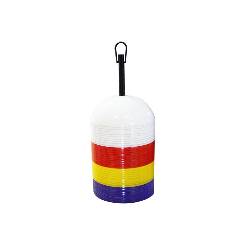 Setsoftee Round Cones Azul/Amarillo/Rojo/Blanco