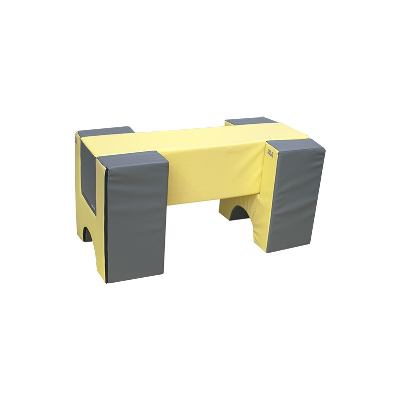 Setfigures Nº1 (2 Seats And Rectangle) Amarillo/Gris