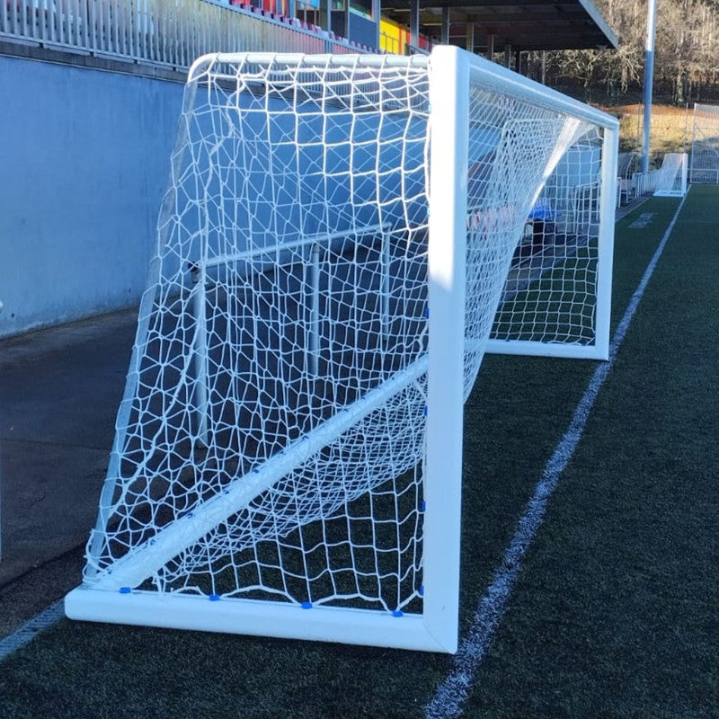Set Aluminium Football 7 Goals Movables 120x100 Mm