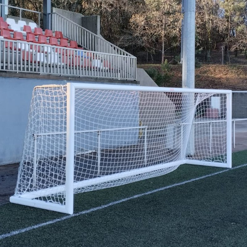 Set Aluminium Football 7 Goals Movables 120x100 Mm