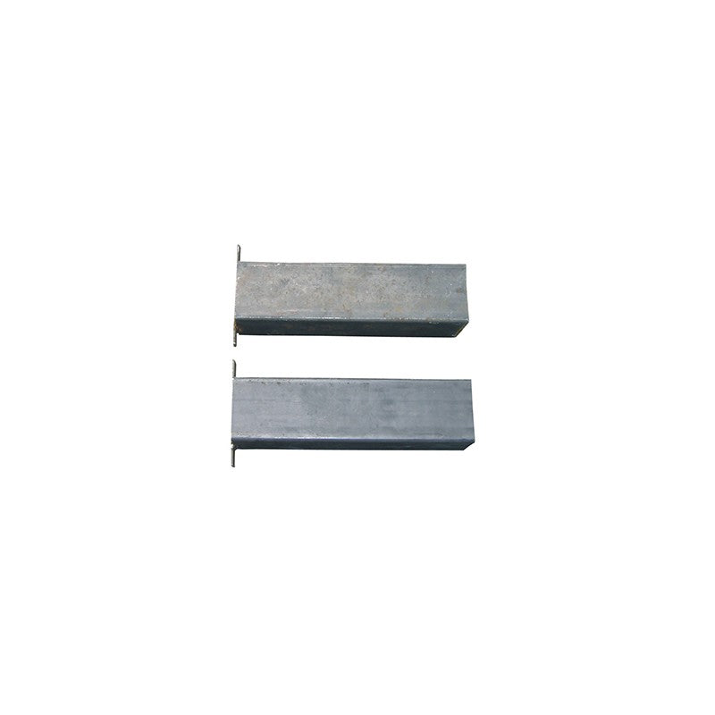 Set Aluminium Handbal-zaalvoetbaldoelen Vast 80x80 Mm