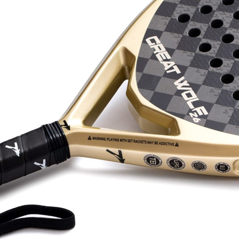 Set Great Wolf Padel Racket Multicolor