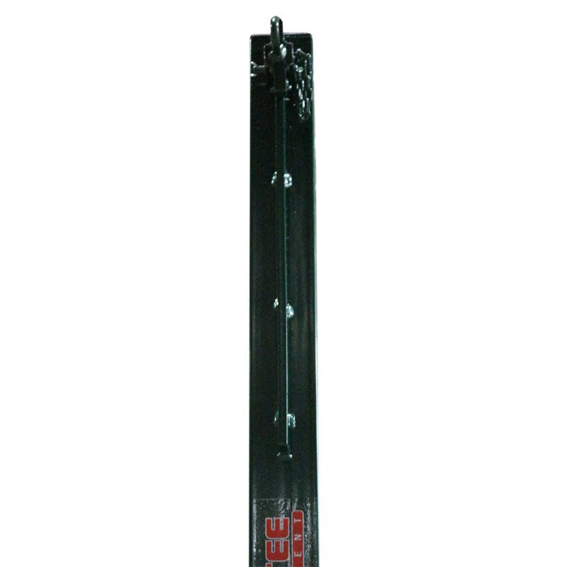 Set Metallic Volleyball Poles Fixed 80x80mm Square