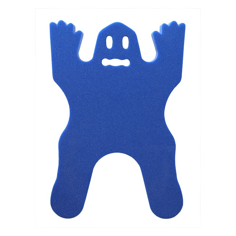 Sæt med 4 minimåtter hånd citron og spøgelse multicolor