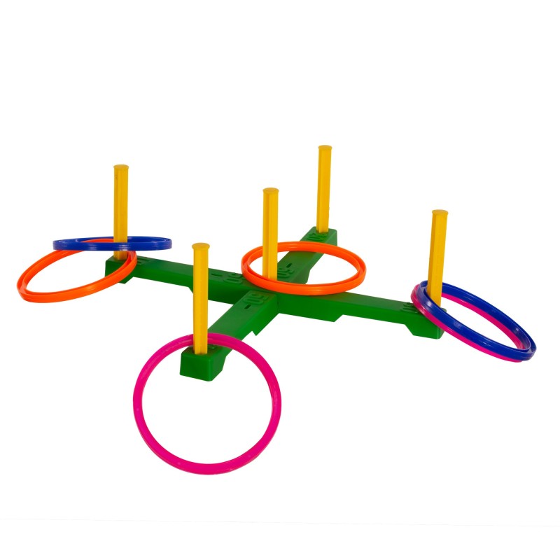 Set Anilla Lanzamiento Pvc Multicolor