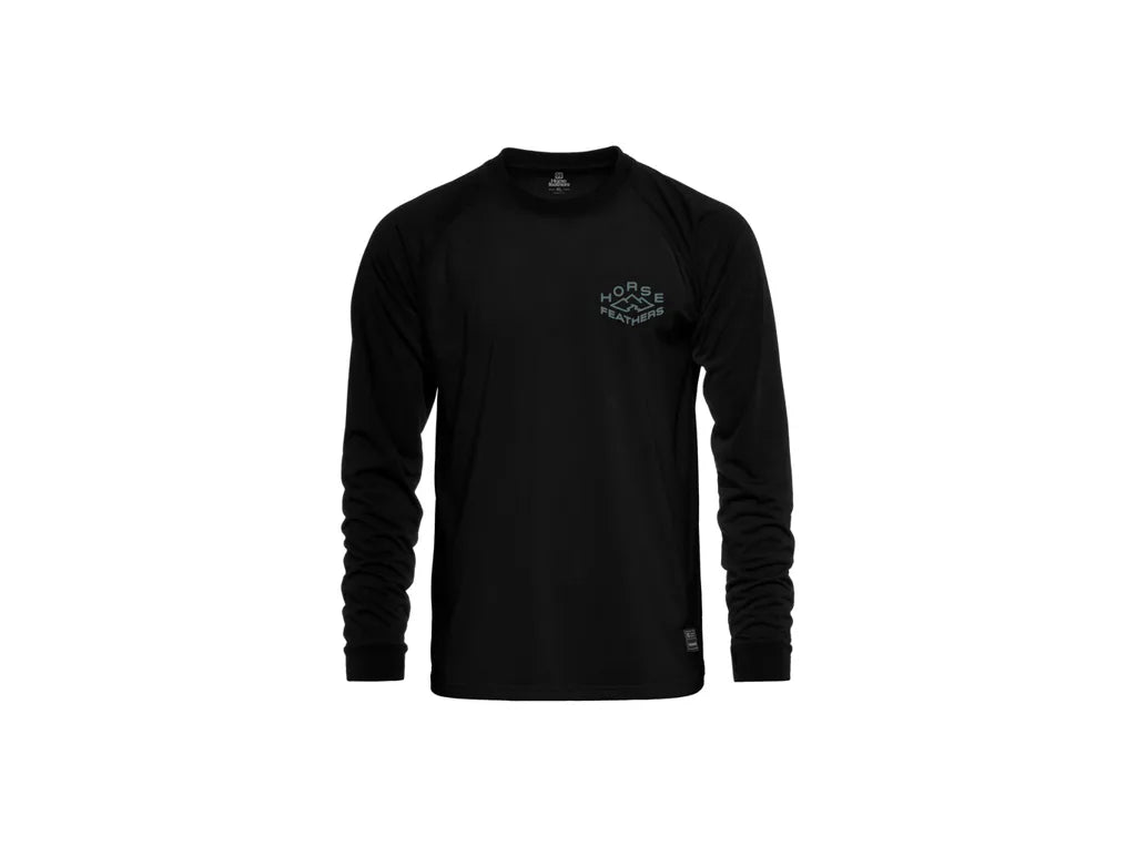 Horsefeathers Shank Ls Tshirt (black)