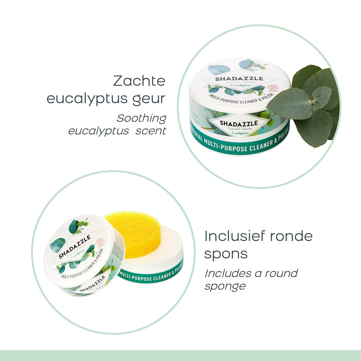 Shadazzle Cleaner – Eucalyptus – Többcélú tisztító és fényező