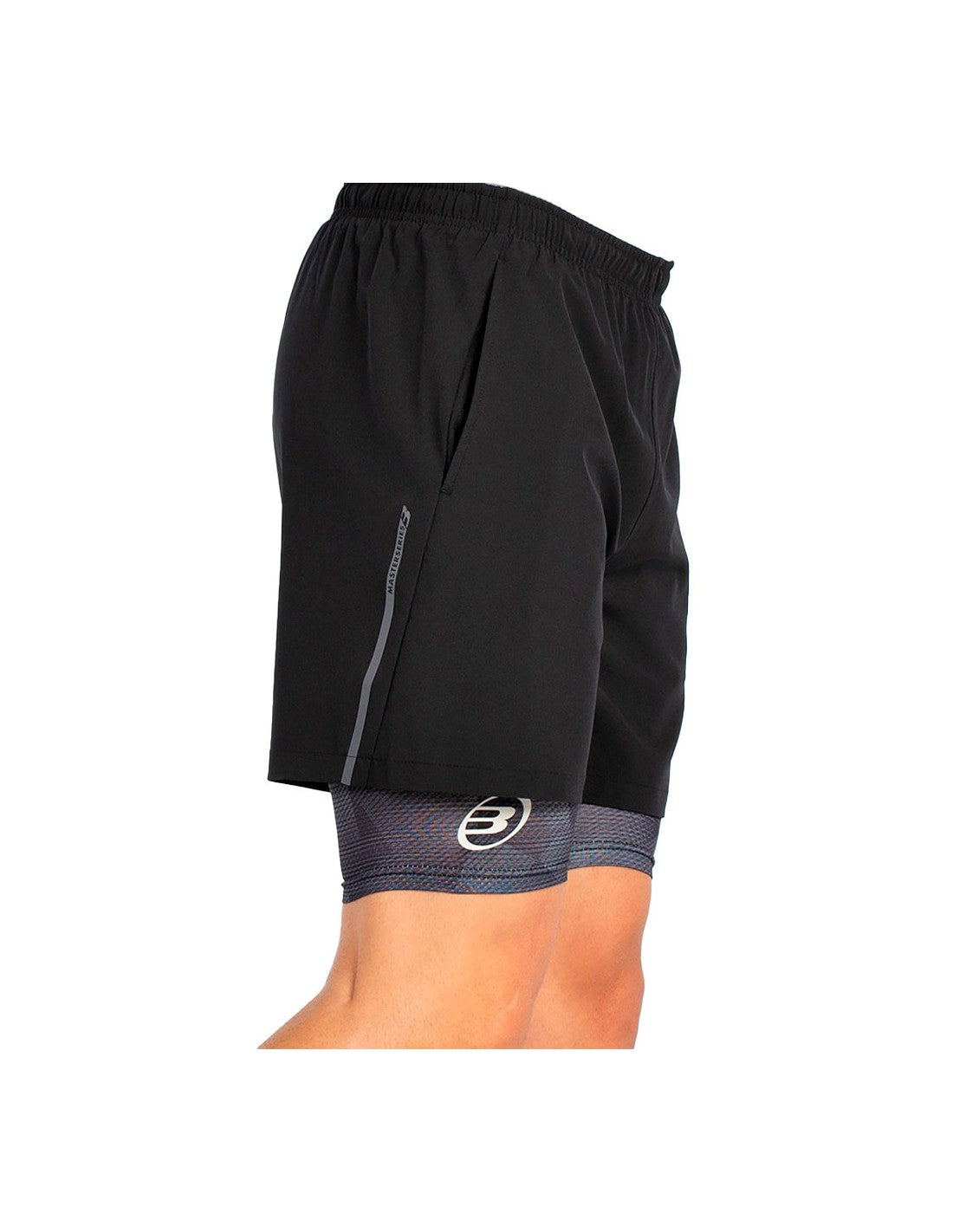 Bullpadel Short Manzan Light Grey