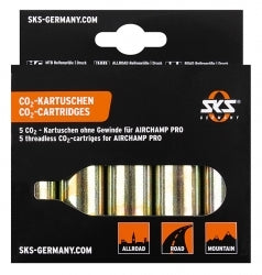 Co2 Cartridges Sks 16g Without Thread For Airchamp 5 Pcs.