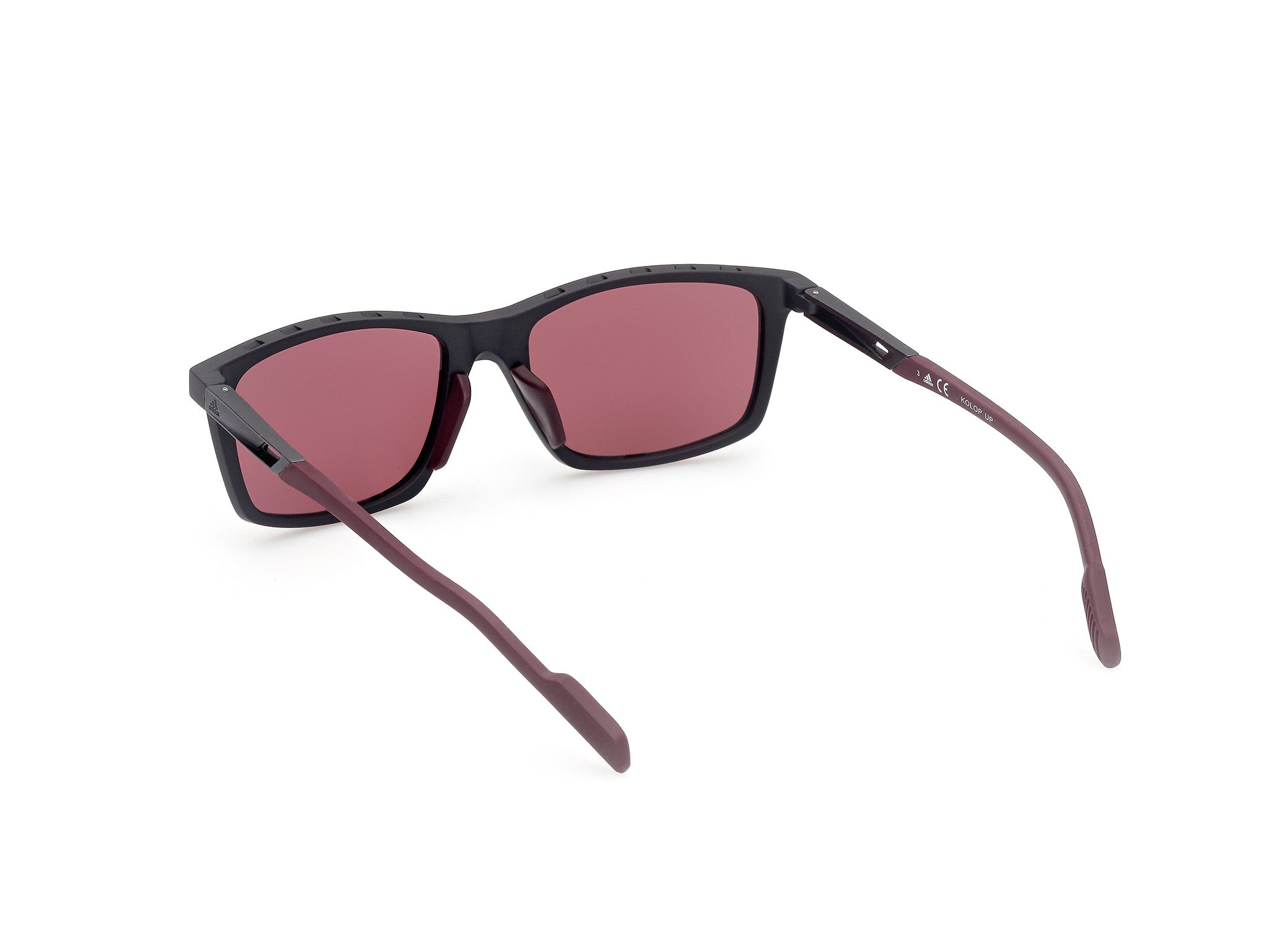 Sunglasses Adidas Sport Sp0051 Matte Red/bordeaux Mirror