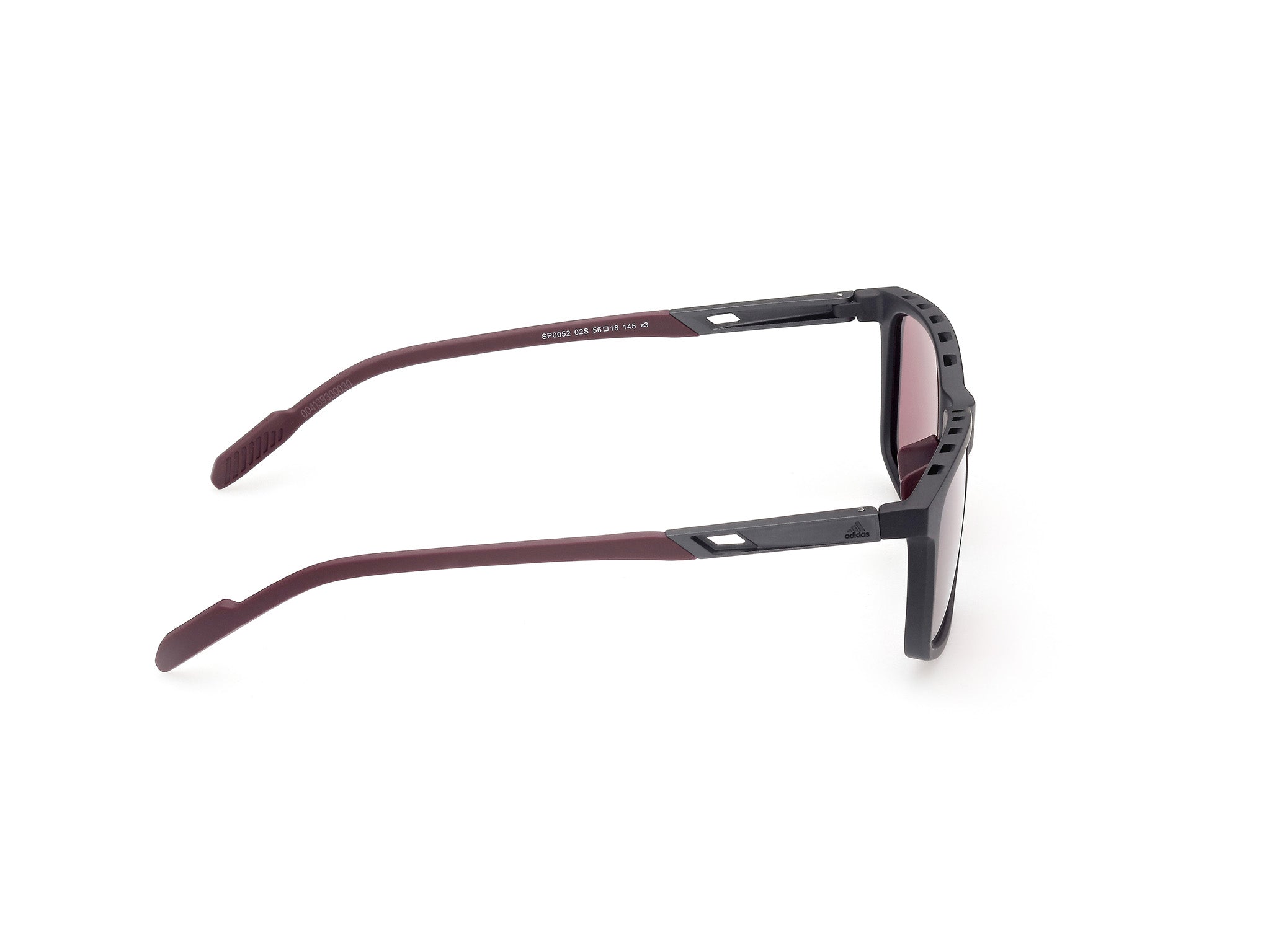 Sunglasses Adidas Sport Sp0051 Matte Red/bordeaux Mirror
