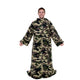 Snuggie - Одеяло от полар - Зелен камуфлаж