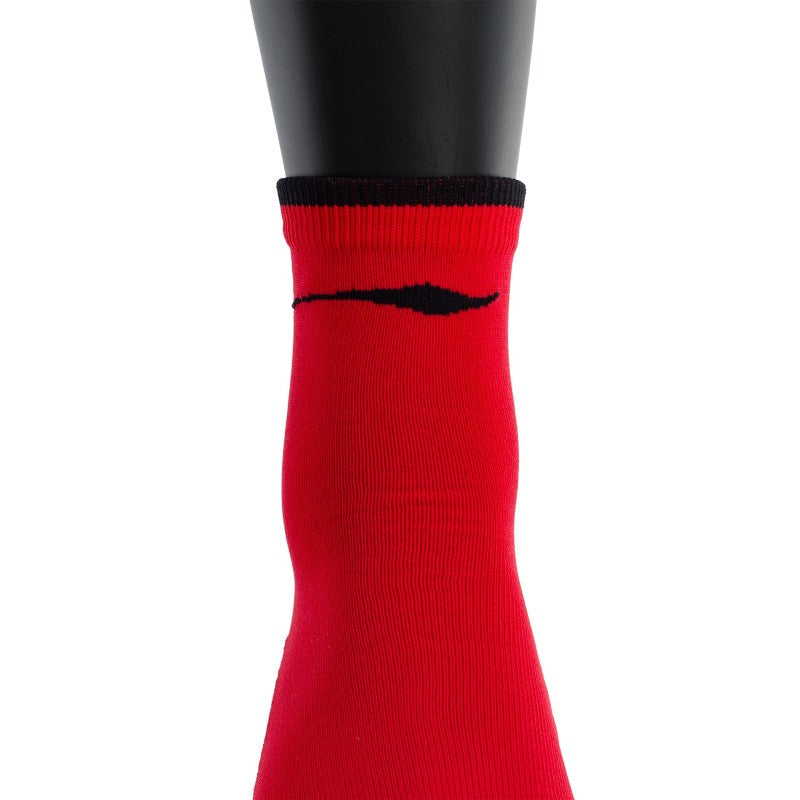 Calzini Crew Softee Nero/Giallo Fluor 35-38