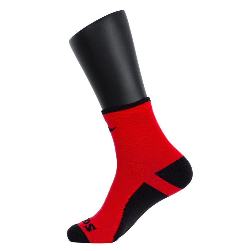 Calzini Crew Softee Nero/Giallo Fluor 35-38