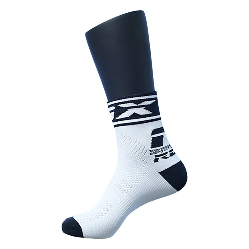 Socks Rox R-running Step Medium Height Rosa Flúor 35-38