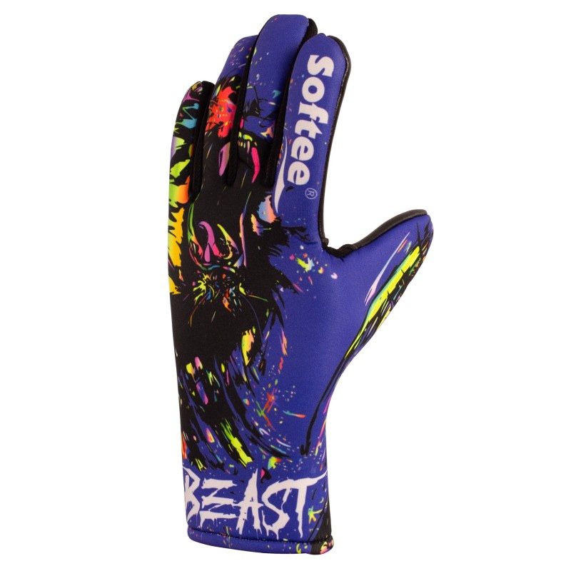 Softee Beast Goalkeeper Gloves (pair) Violeta/Negro