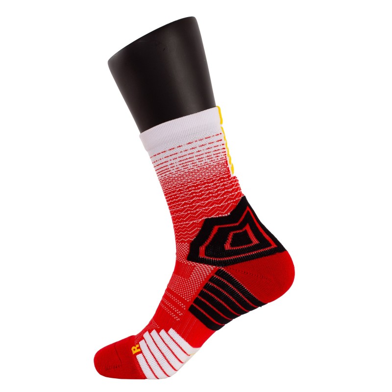 Softee Chicago Sokken Rojo/Blanco/Negro 35-38